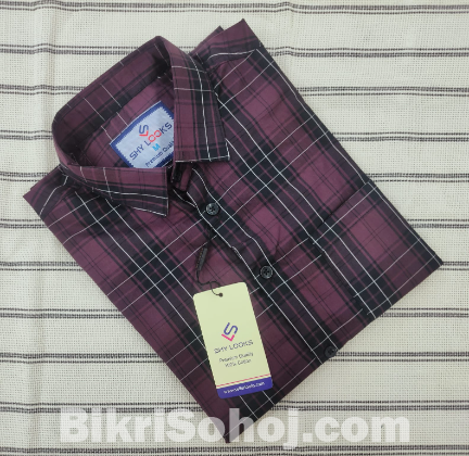 Full Sleeve Check Shirt for formal and Casual